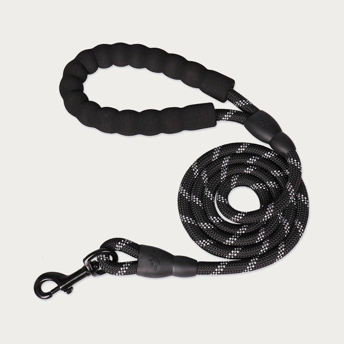 Laisse pour chien Yzavo, coloris noir