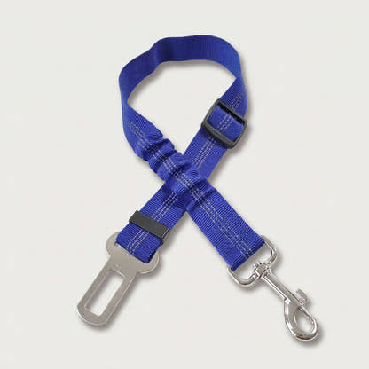Ceinture de sécurité pour chien Yzavo, coloris bleu