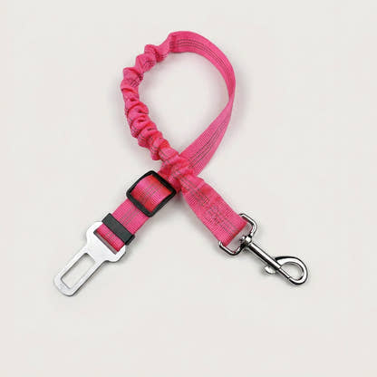 Ceinture de sécurité pour chien Yzavo, coloris rose