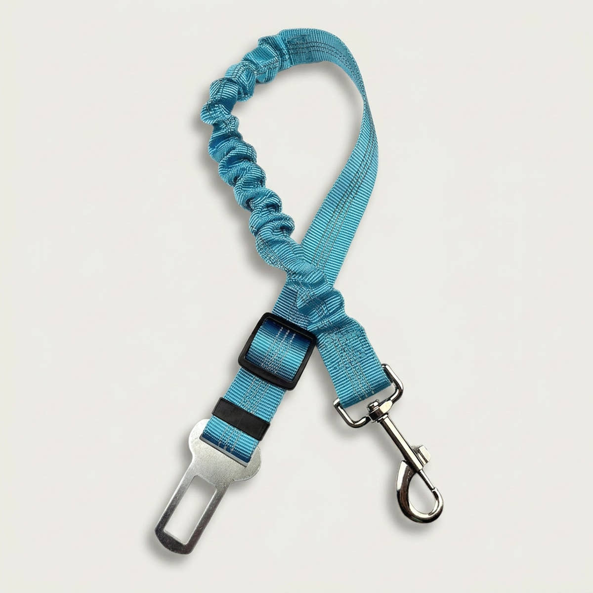 Ceinture de sécurité pour chien Yzavo, coloris turquoise