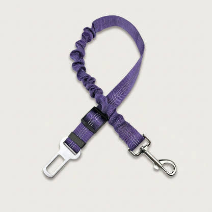 Ceinture de sécurité pour chien Yzavo, coloris violet