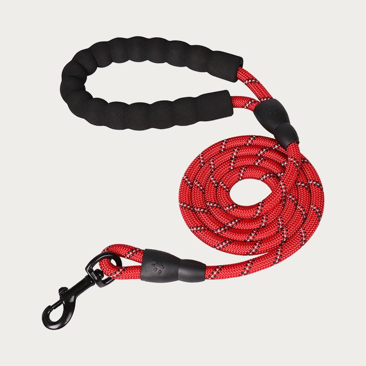 Laisse pour chien Yzavo, coloris rouge